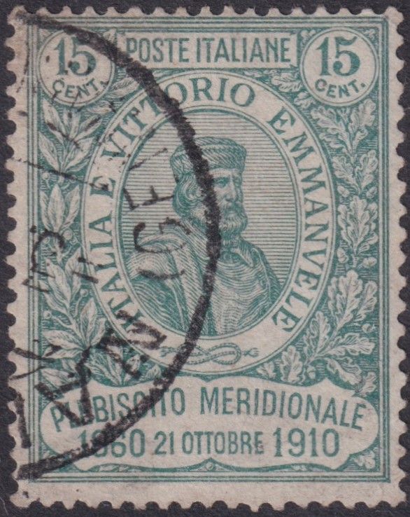 Italy 1910 15c+5c Plebiscite of Southern States