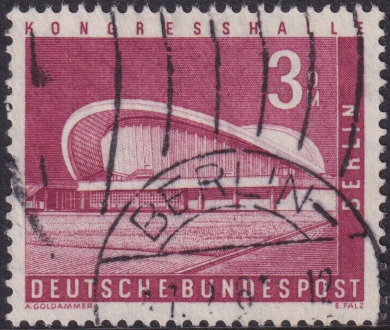 West Berlin 1956 3DM Congress Hall