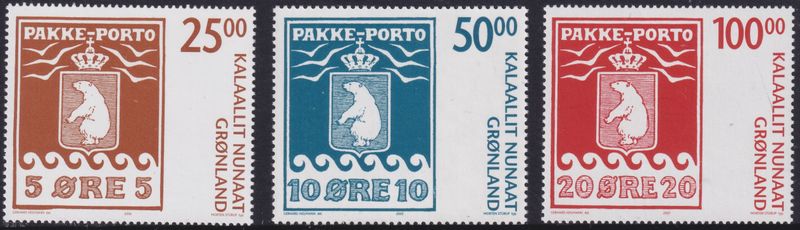 Greenland 2005-07 Centenary of Parcel Post Set