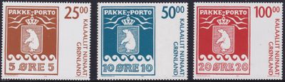 Greenland 2005-07 Centenary of Parcel Post Set