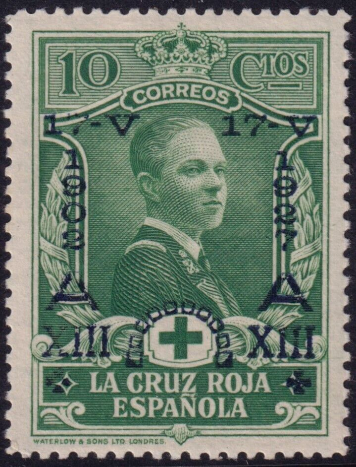 Spain 1927 10c 25th Anniversary of Coronation