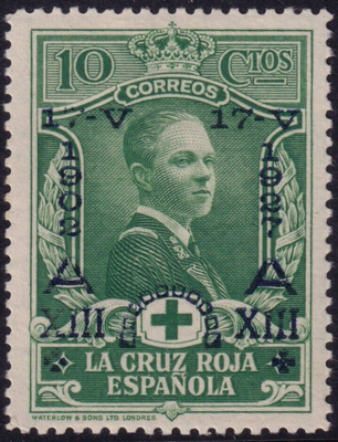 Spain 1927 10c 25th Anniversary of Coronation