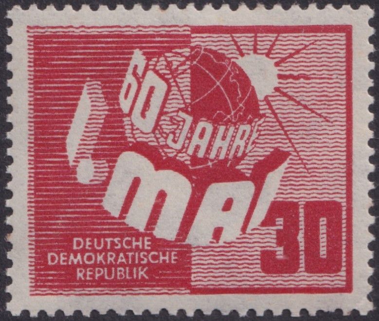 East Germany 1950 30pf 60th Anniversary of Labour Day