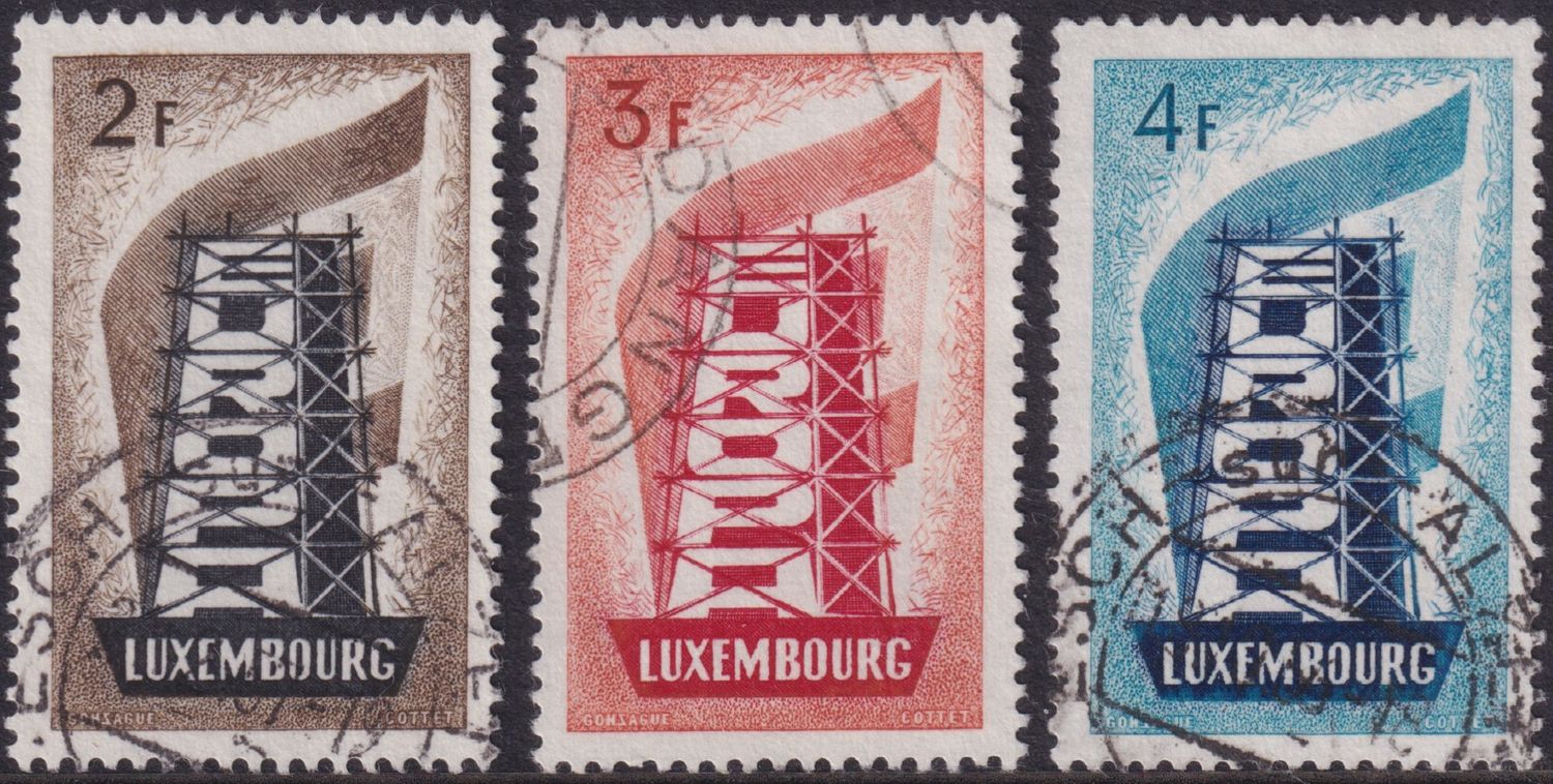 Luxembourg 1956 Europa Set