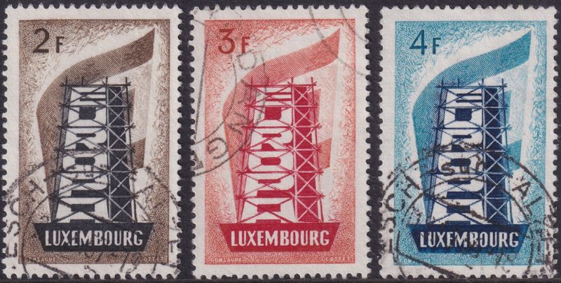 Luxembourg 1956 Europa Set