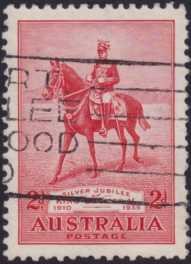 Australia 1935 2d Jubilee with Unlisted Variety