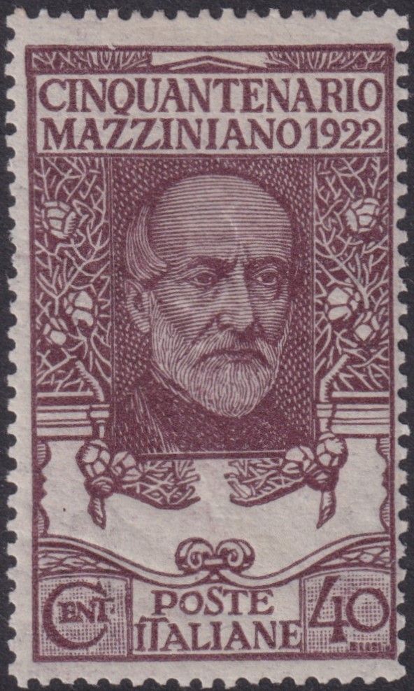 Italy  1922 40c 50th Death Anniversary of Mazzini