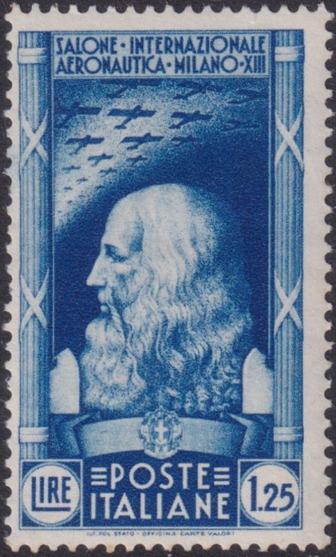 Italy 1935 1l.25 Milan Aeronautical Exhibition