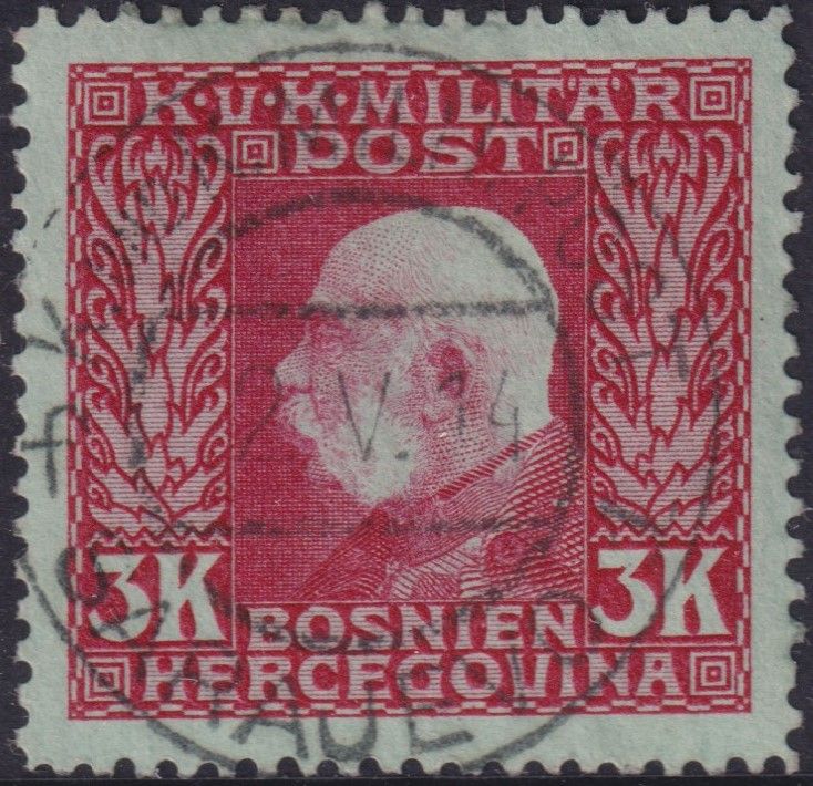 Bosnia and Herzegovina 1912 3k Francis Joseph I