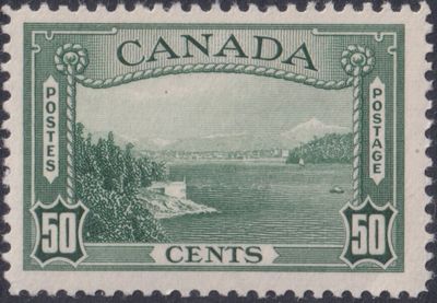 Canada 1938 50c Vancouver Harbour