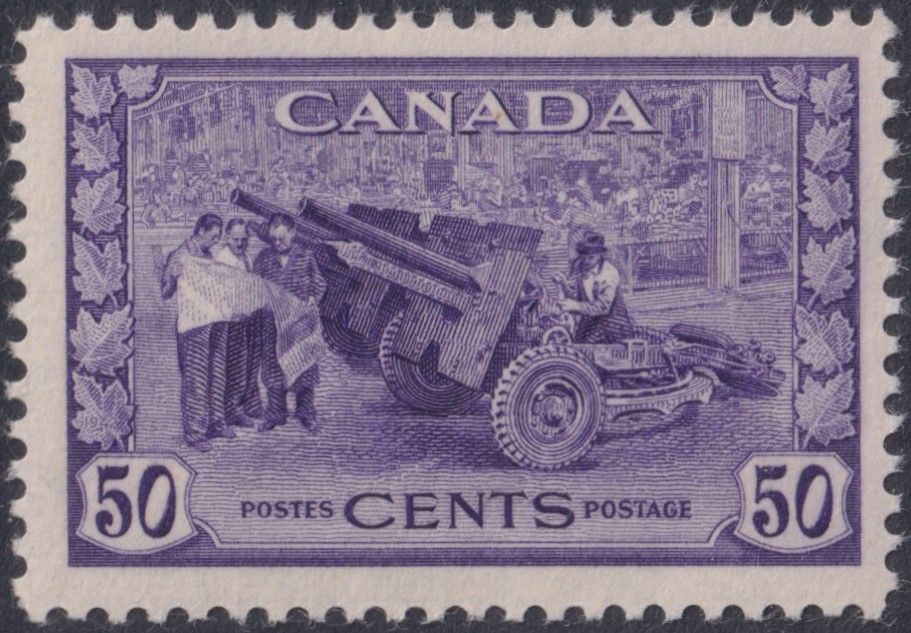 Canada 1942 50c Munitions Factory