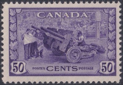 Canada 1942 50c Munitions Factory