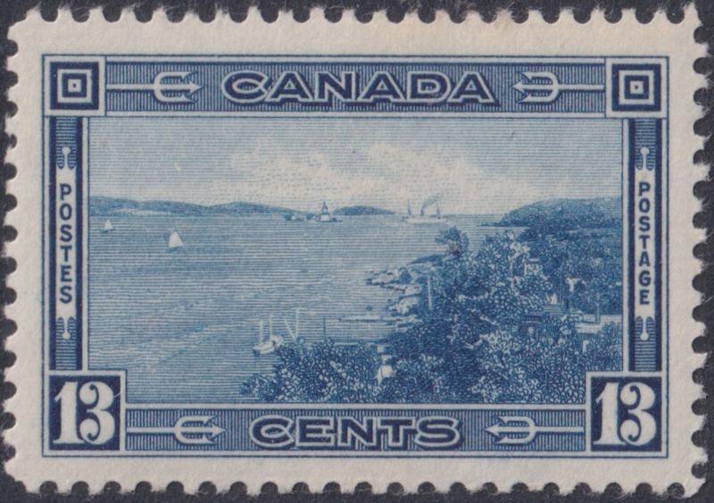 Canada 1938 13c Halifax Harbour