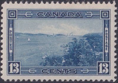 Canada 1938 13c Halifax Harbour