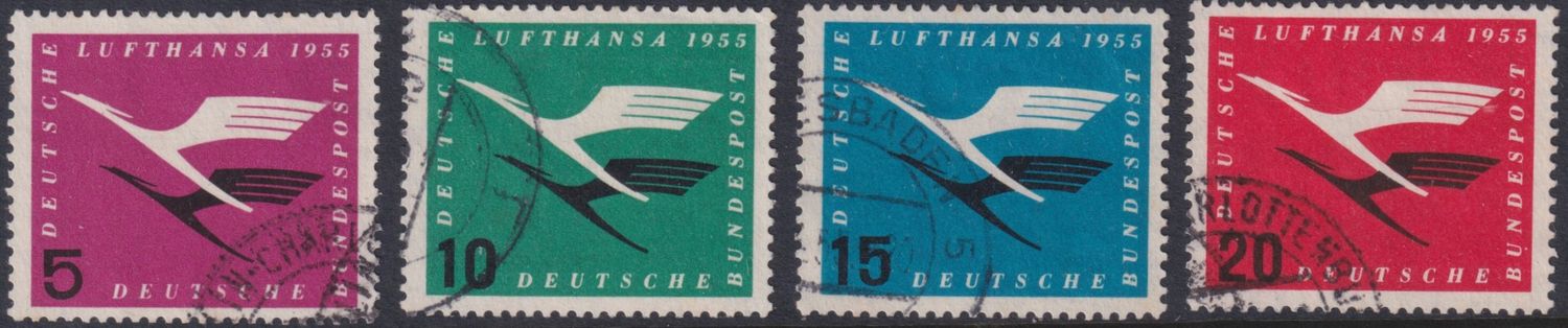 West Germany 1955 Lufthansa Set