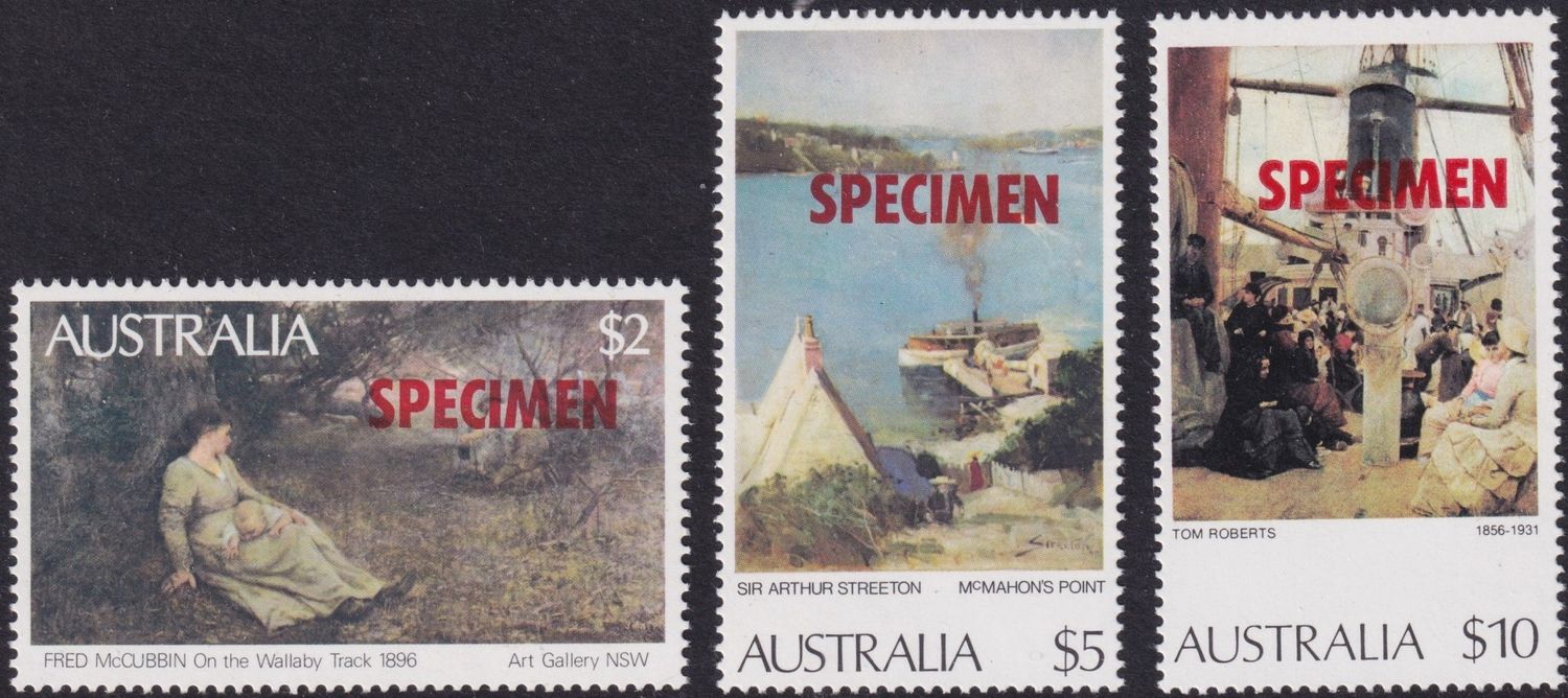 Australia 1983 Specimen Paintings