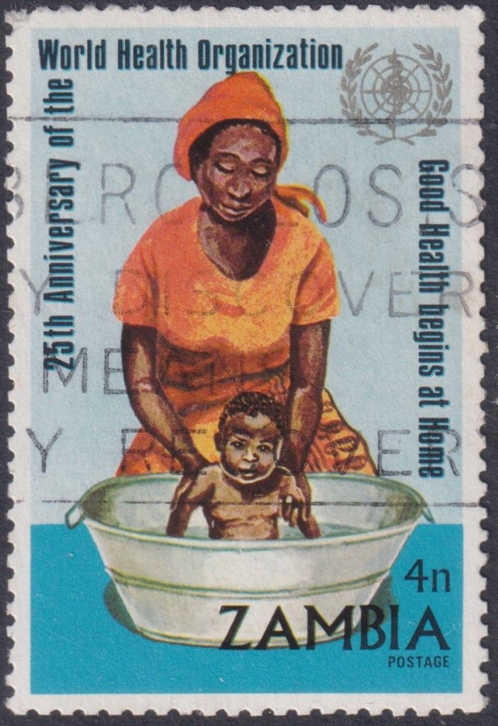 Zambia 1973 4n 25th Anniversary of WHO