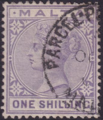 Malta 1885 1/- Violet