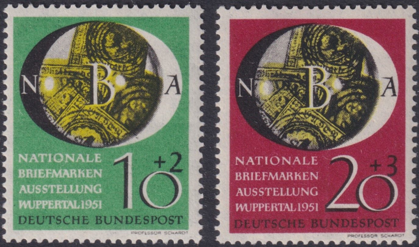 West Germany 1951 National Philatelic Exhibition