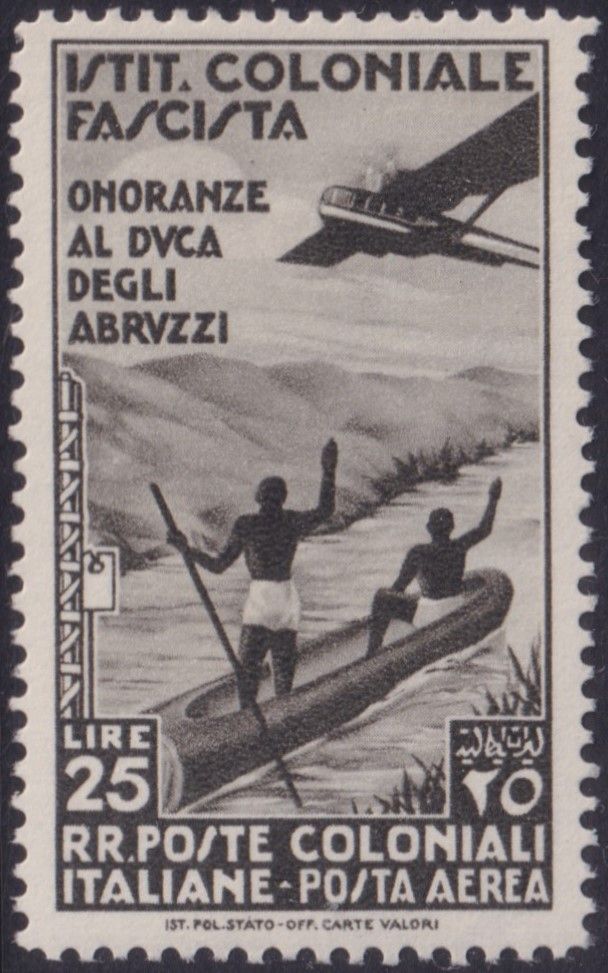 Italian Colonies 1934 25l Abruzzi Airmail