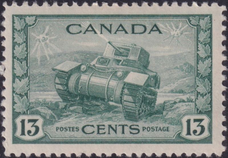 Canada 1942 13c Green War Effort