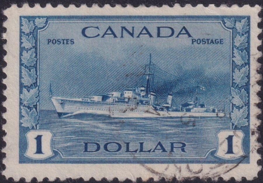 Canada 1942 $1 Blue War Effort