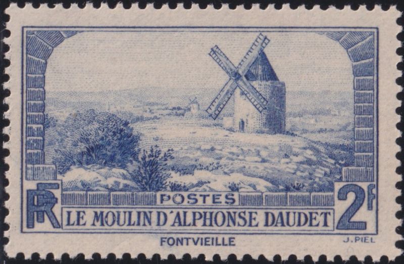 France 1936 2f Daudet&#39;s Mill