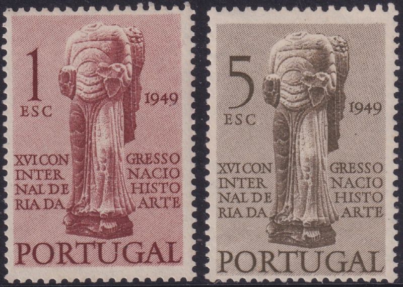 Portugal 1949 Congress of the History of Art Set