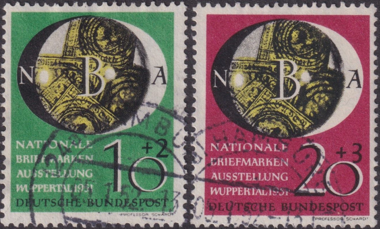 West Germany 1951 National Philatelic Exhibition