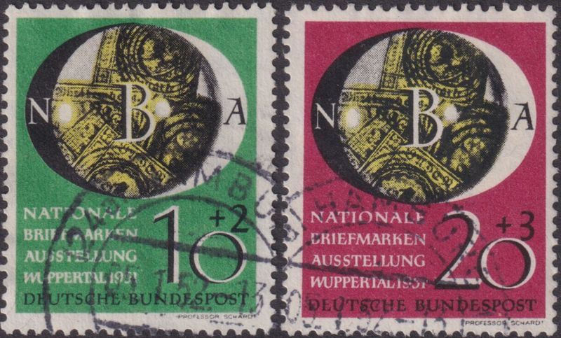 West Germany 1951 National Philatelic Exhibition