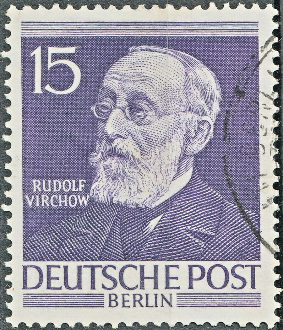 Berlin 1952 15pf Rudolf Virchow