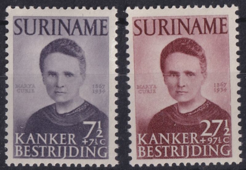 Surinam 1950 Marie Curie Cancer Research Fund