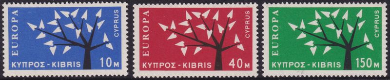 Cyprus 1963 Europa Set