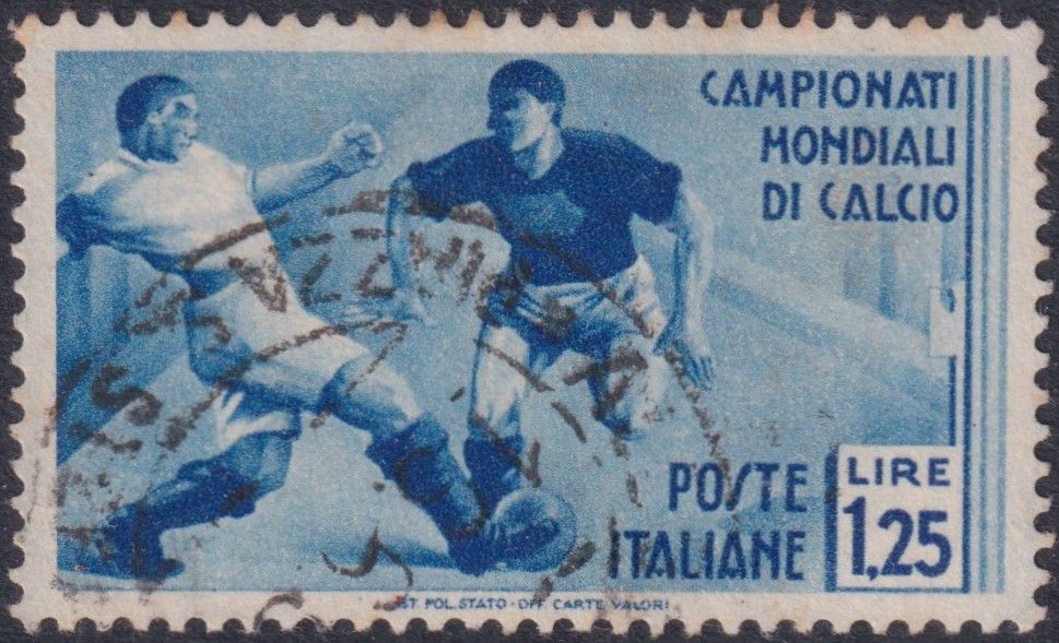 Italy 1934 1.25l Blue World Cup Football
