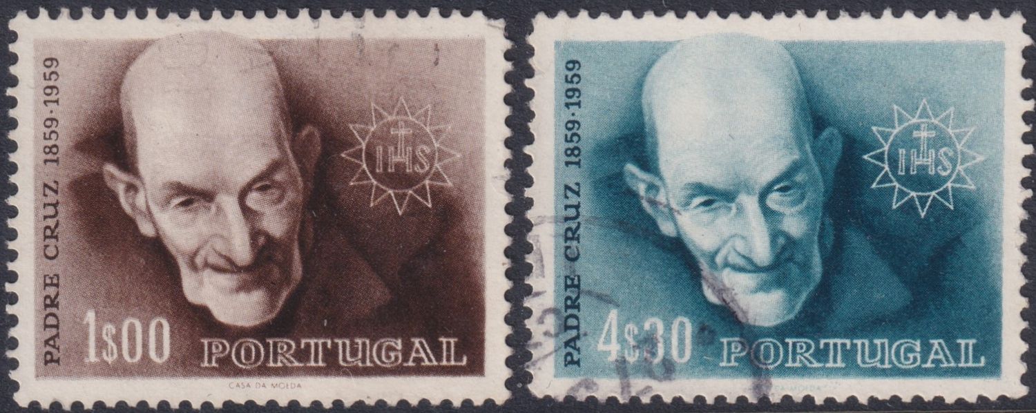 Portugal 1960 Death Centenary of Padre Cruz Set