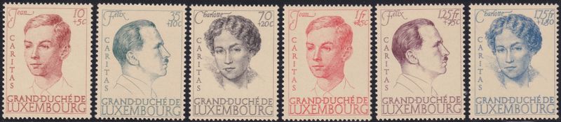 Luxembourg 1939 Child Welfare Set