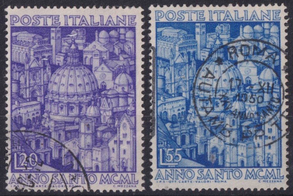 Italy 1950 Holy Year Set