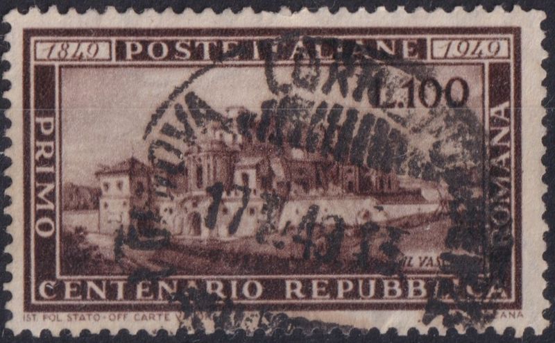 Italy 1949 100l Centenary of Roman Republic