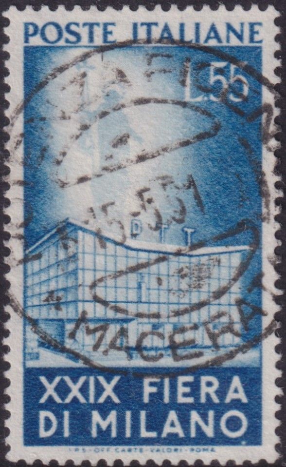 Italy 1951 55l 29th Milan Fair