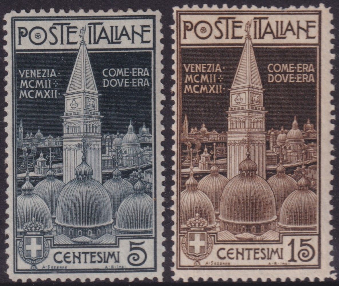 Italy 1912 St Mark&#39;s Set