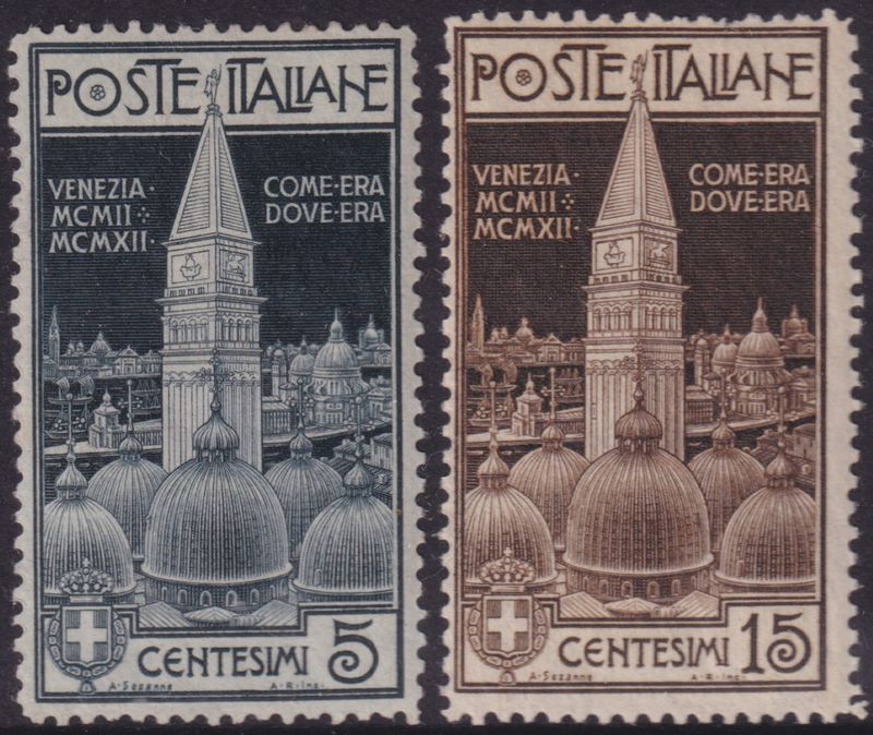 Italy 1912 St Mark&#39;s Set