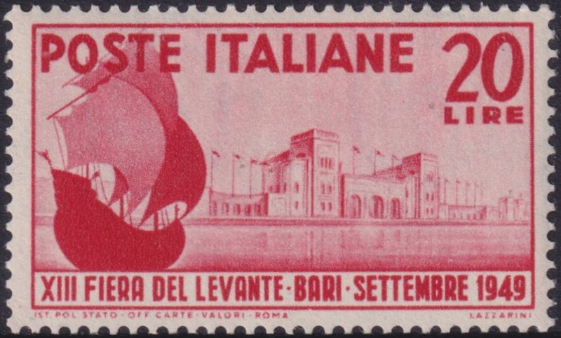 Italy 1949 20l Levant Fair