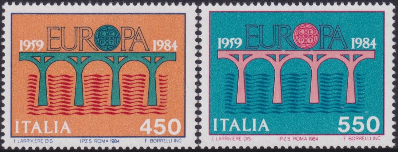 Italy 1984 Europa Set