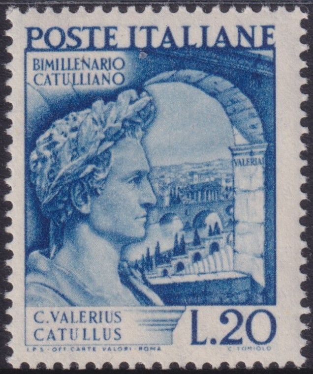Italy 1949 20l Death Bimillenary of Cattulus