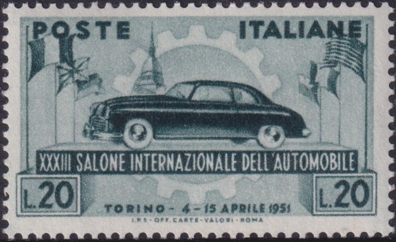 Italy 1951 20l International Motor Show Turin