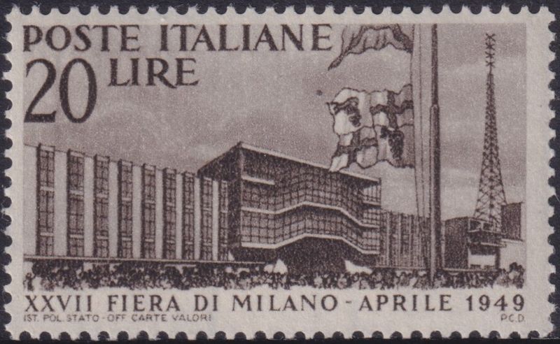 Italy 1949 20l Milan Fair