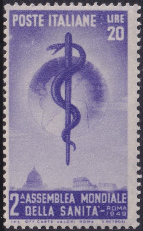 Italy 1949 20l Second World Health Congress Rome
