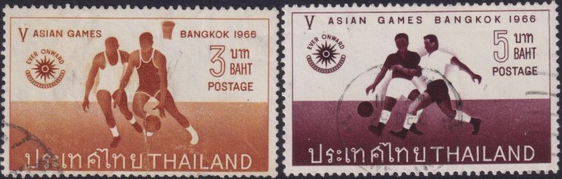 Thailand 1966 Asian Games Top Values