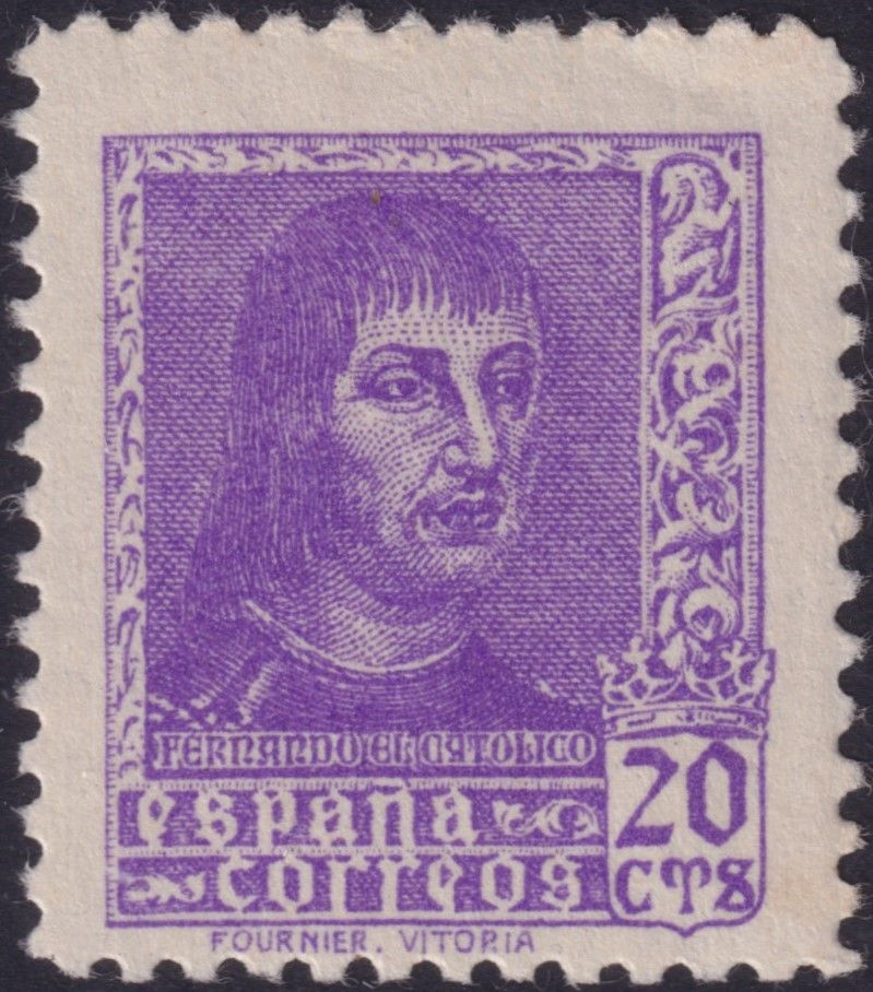 Spain 1938 20c Violet