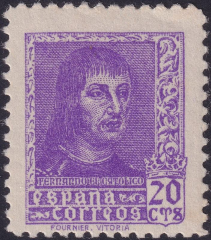 Spain 1938 20c Violet